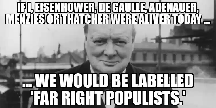 Churchill populist